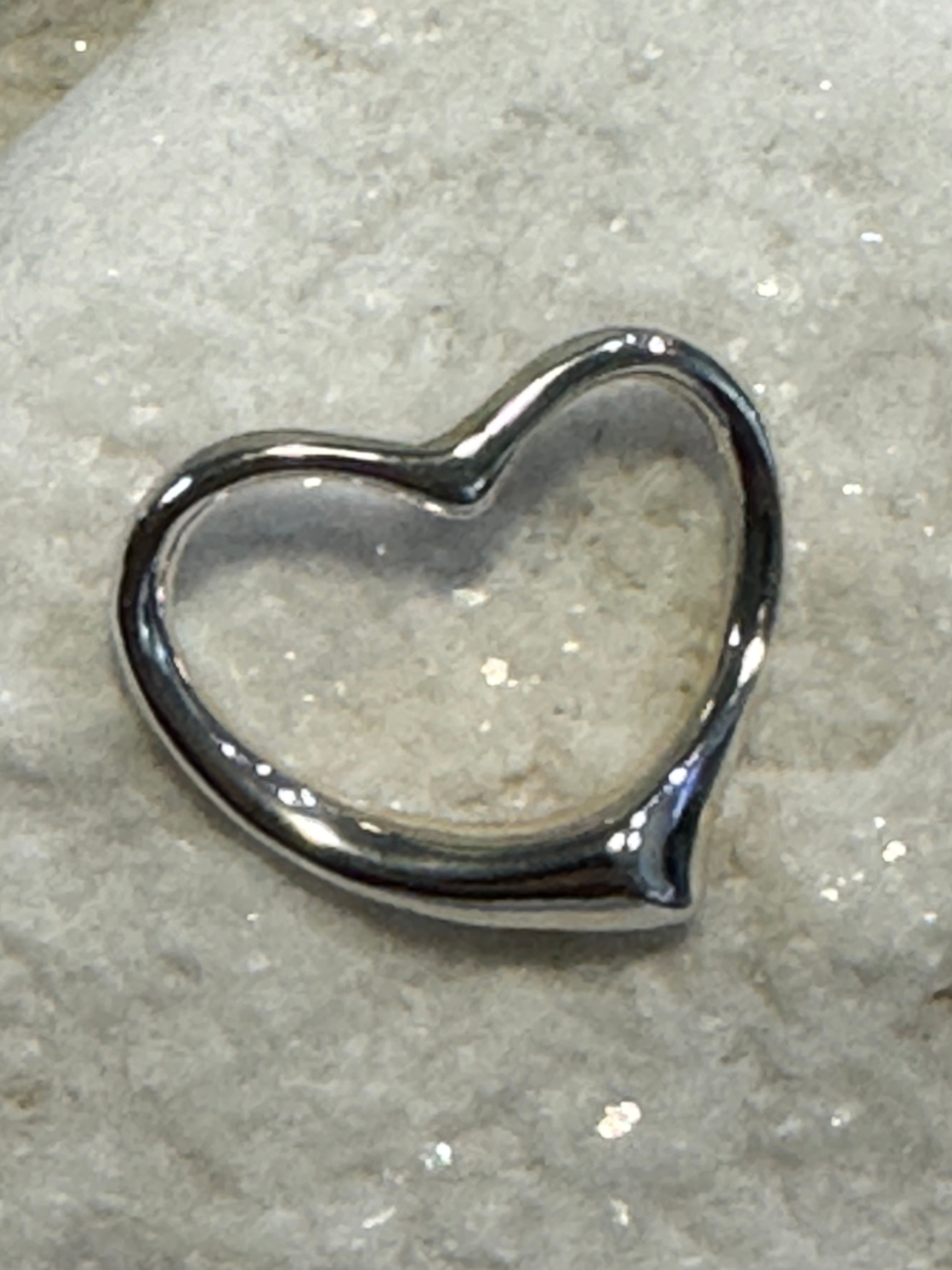Contemporary Heart Shape Pendant