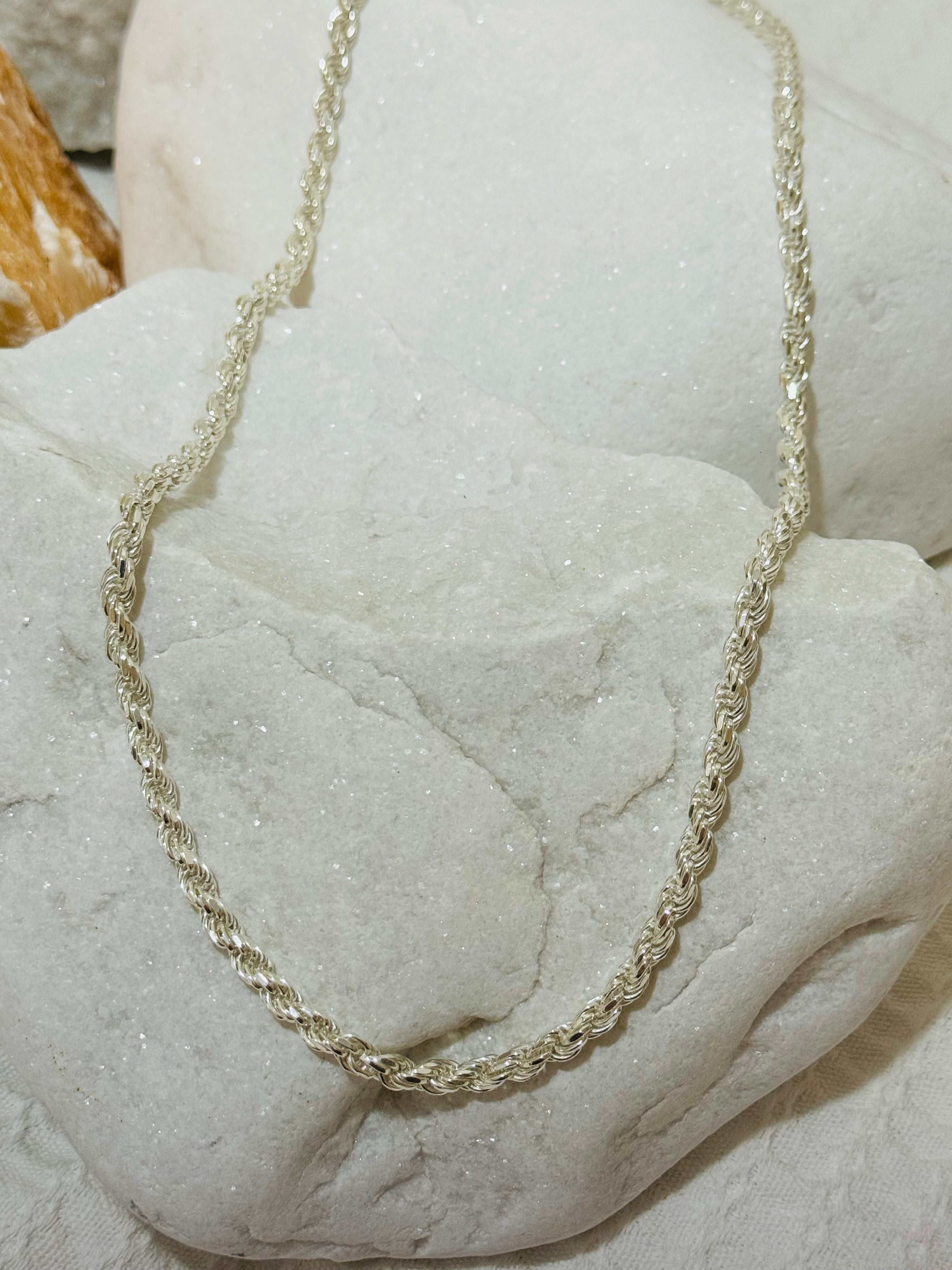 Rope cord necklace