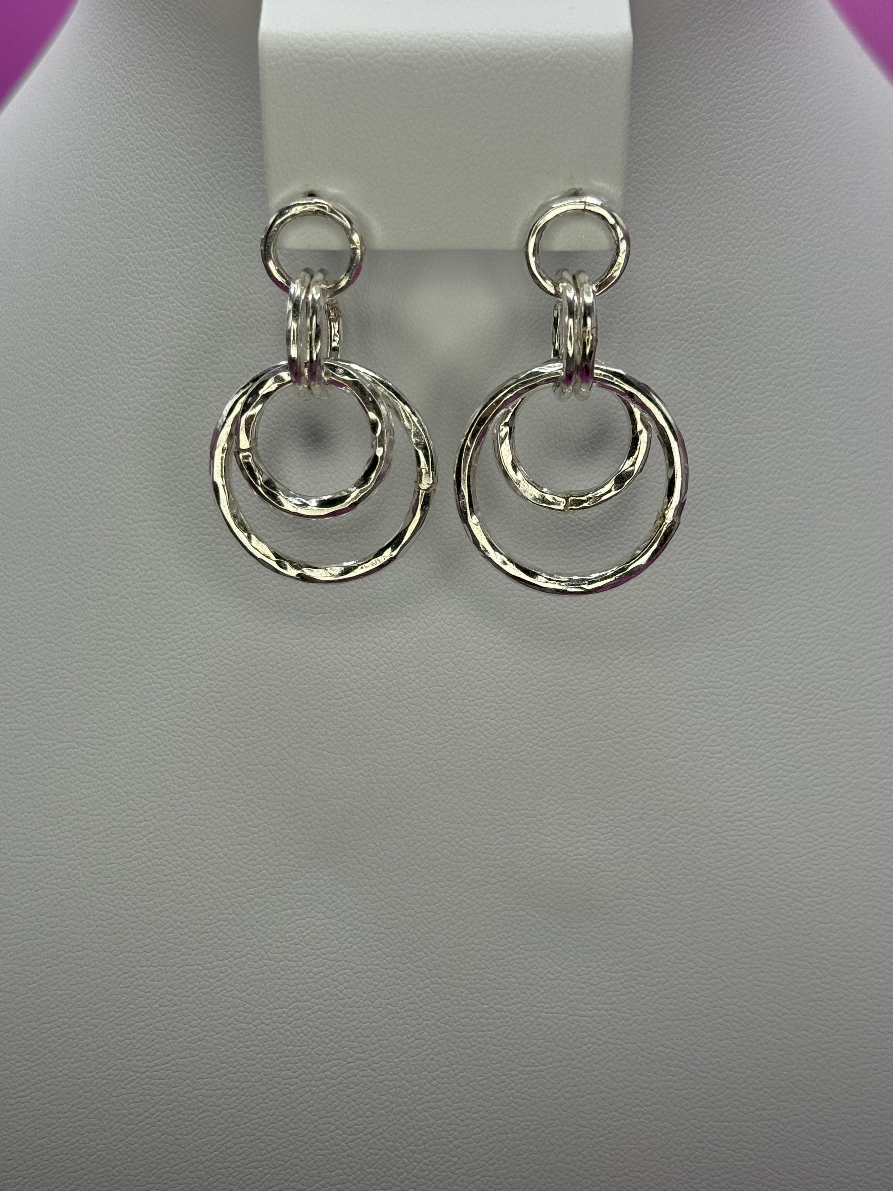 Sterling Silver Circles earrings