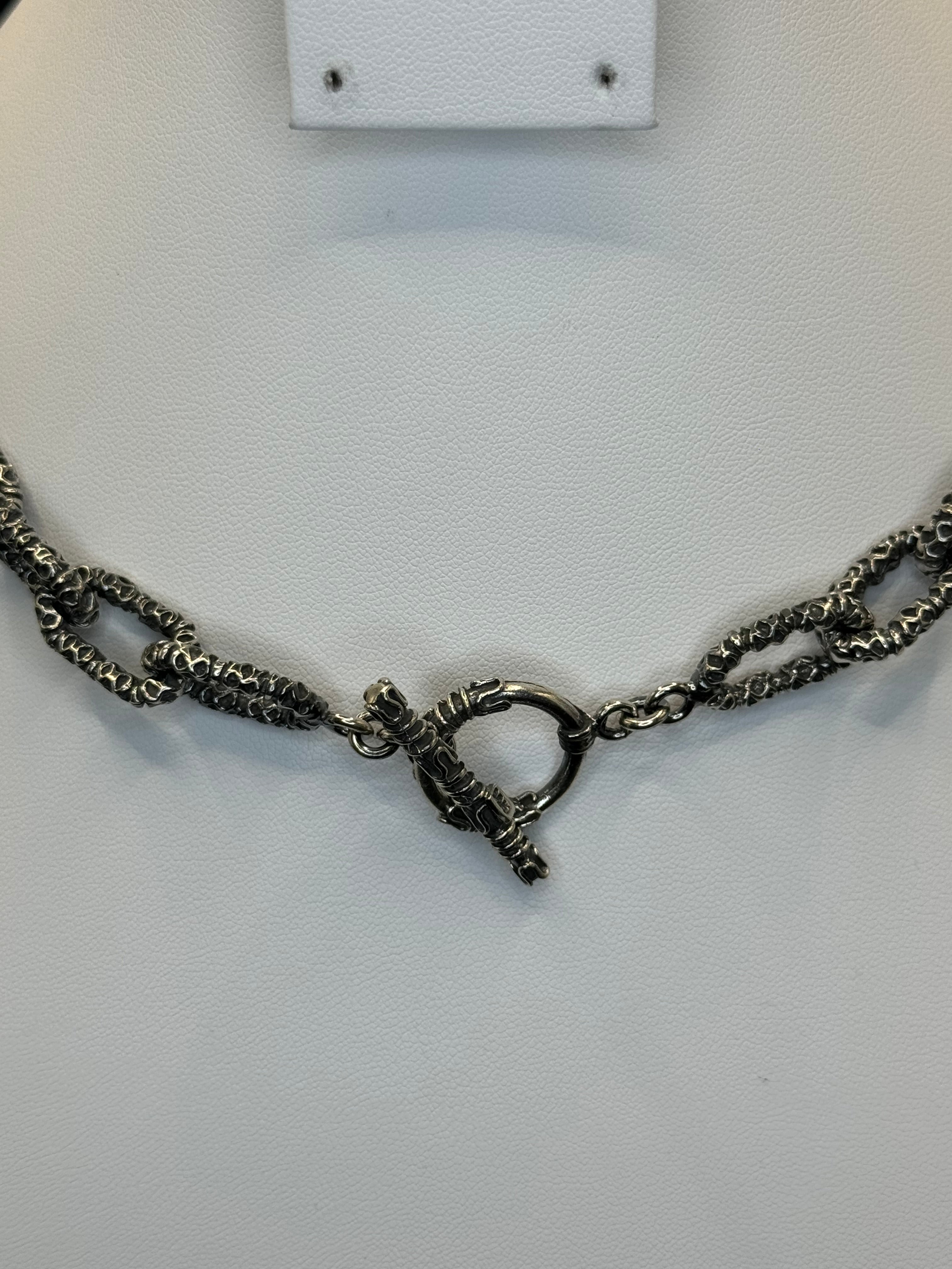 Sterling Silver Organic Necklace