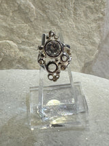 Filigree Crystal Ring