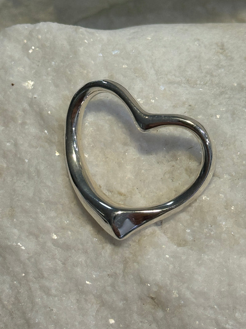 Contemporary Heart Shape Pendant