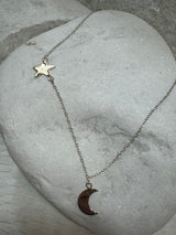 Moon & Star Necklace