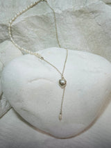 Heart with Mother of Pearl Necklace