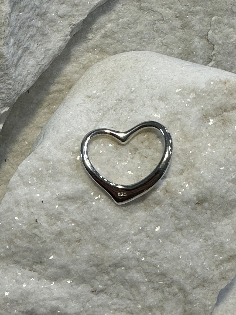 Contemporary Heart Shape Pendant