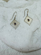 Small Stone Earrings