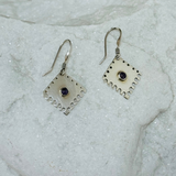 Small Stone Earrings