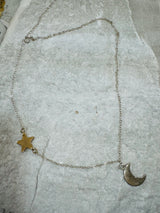 Moon & Star Necklace