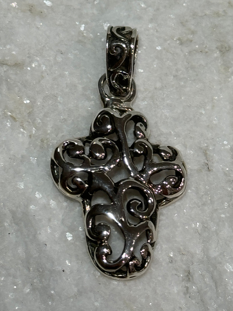 Filigree Cross Pendant