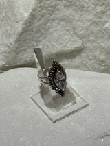 Antique Style Crystal Ring