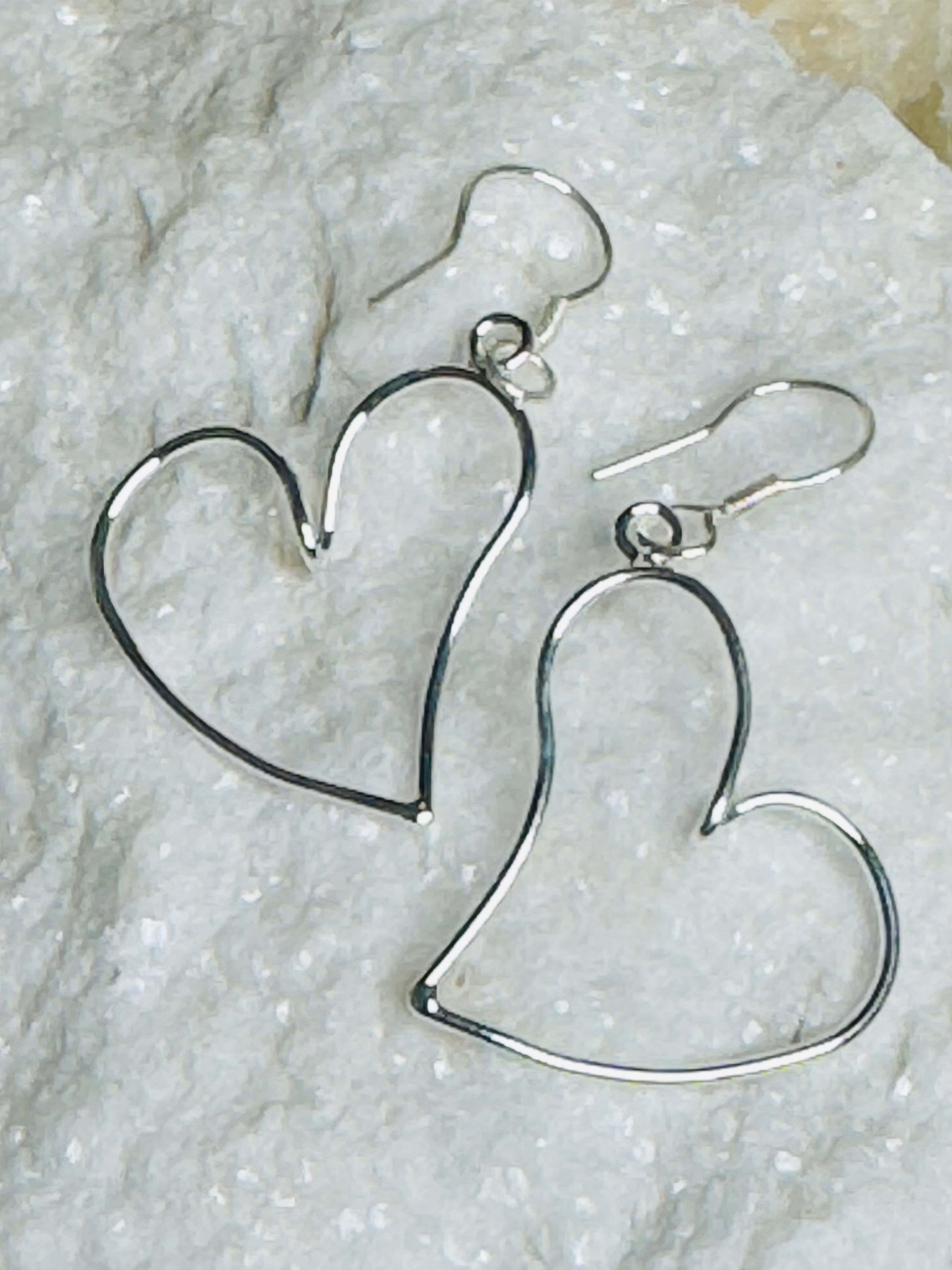 Heart earrings