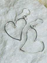 Heart earrings