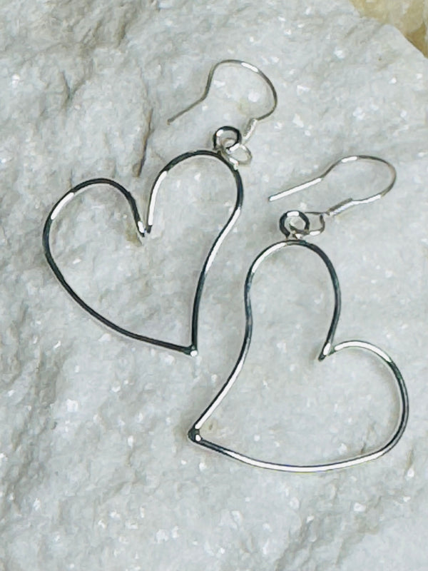 Heart earrings