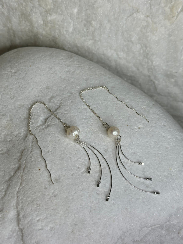 Earrings with Pearl