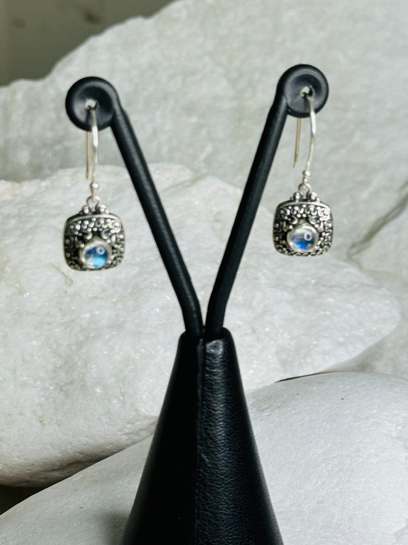 Earrings, Marcasite & Crystal