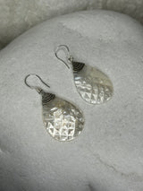 Earrings , Abalone & Silver