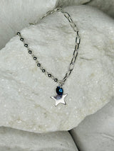 Bracelet ,Star & Blue crystal