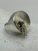 Sterling Silver Ring with Fish charm