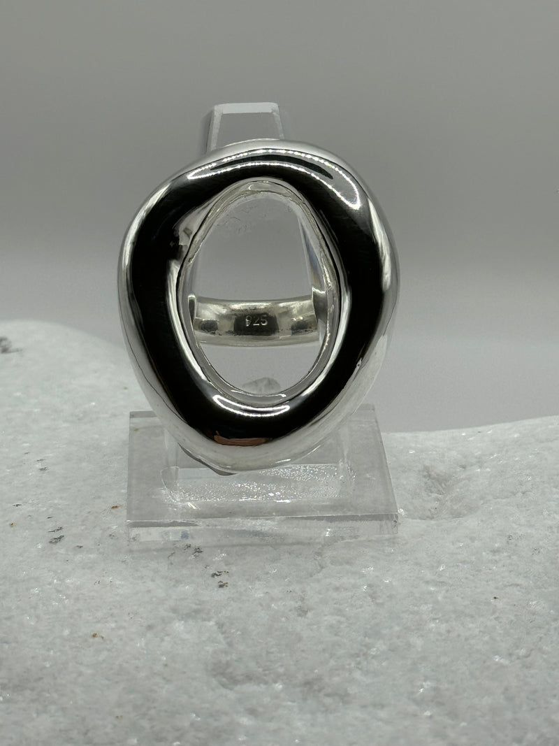 Sterling Silver Contemporary Ring