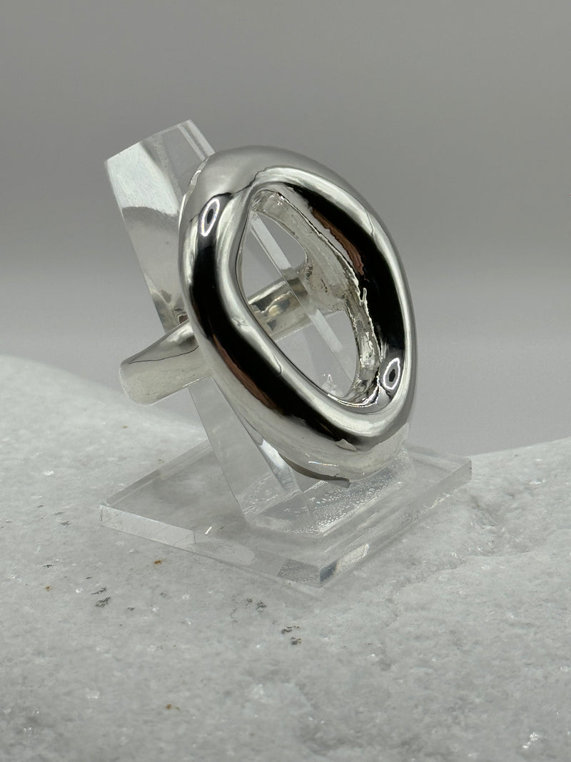 Sterling Silver Contemporary Ring