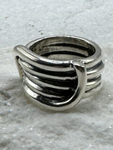 Sterling Silver Coiled Ring