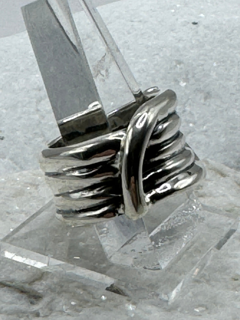 Sterling Silver Coiled Ring