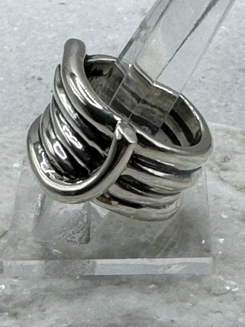 Sterling Silver Coiled Ring