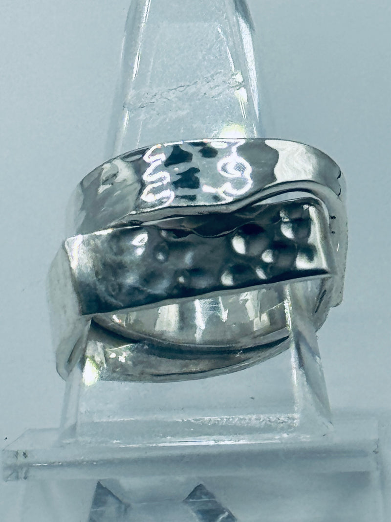 Sterling Silver Geometric Ring