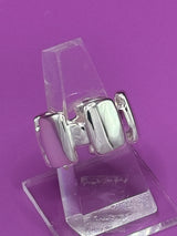 Sterling Silver Contemporary with Squares Ring .