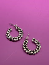 Sterling Silver Rope stud earrings