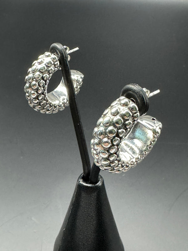 Sterling Silver Beaded Earrings