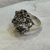 Filigree Sterling Silver Ring