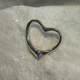 Contemporary Heart Shape Pendant